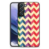 Samsung Galaxy S22 Plus Back Case Zigzag Multi Color