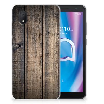 Alcatel 1B (2020) | Bumper Hoesje | Steigerhout