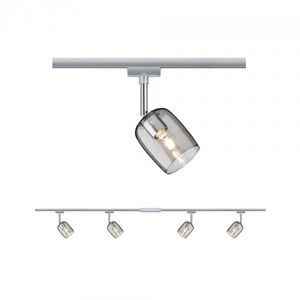 Paulmann Blossom Compleet railsysteem URail G9 40 W LED Chroom, Chroom (mat), Rook