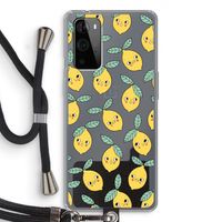 Citroenen: OnePlus 9 Pro Transparant Hoesje met koord