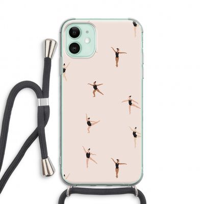 Dancing #1: iPhone 11 Transparant Hoesje met koord