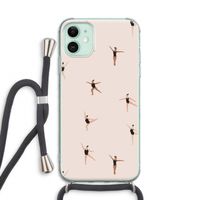 Dancing #1: iPhone 11 Transparant Hoesje met koord