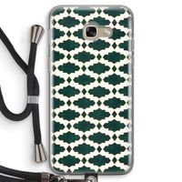 Moroccan tiles: Samsung Galaxy A5 (2017) Transparant Hoesje met koord