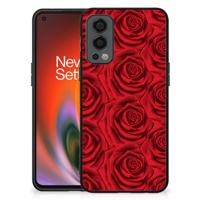 OnePlus Nord 2 Bloemen Hoesje Red Roses