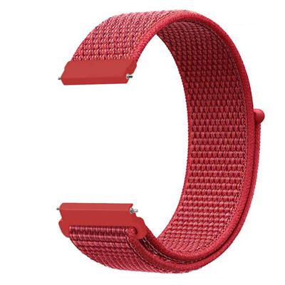 Samsung Galaxy Watch Nylon Band - Rood Samsung Galaxy Watch Nylon Band - Rood