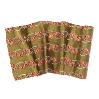 Decofabric Candy cane 28x300 cm gold Unique Living - Unique living Decofabric Candy cane 28x300 cm gold Unique Living - Unique living