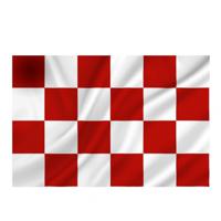 Provincie Noord Brabant grote vlag - 100 x 150 cm - polyester - budget vlaggen