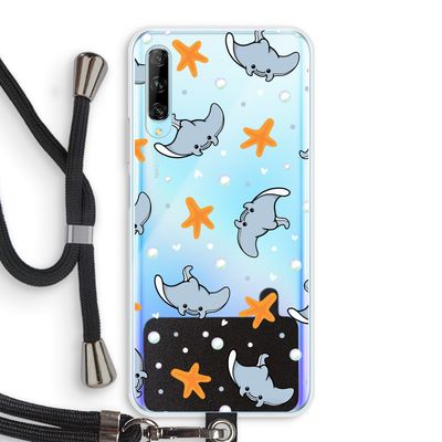 Manta: Huawei P Smart Pro Transparant Hoesje met koord