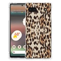 Google Pixel 6A Case Anti-shock Leopard