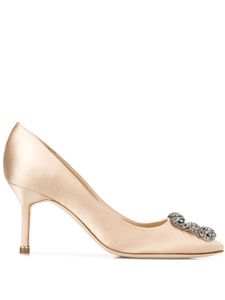 Manolo Blahnik escarpins Hangisi - Tons neutres