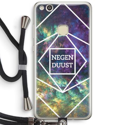 Negenduust ruimte: Huawei Ascend P10 Lite Transparant Hoesje met koord