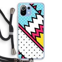 Pop Art #2: Xiaomi Mi 11 Lite Transparant Hoesje met koord