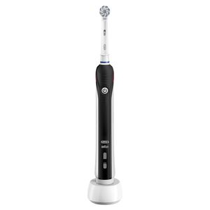 Oral-B elektrische tandenborstel Pro 2 2000S zwart - 2 poetsstanden