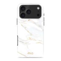MIO White Marble Magsafe Compatible for iPhone 17 Pro Max