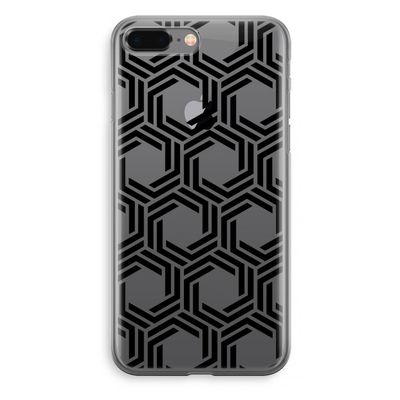 Geometrisch patroon: iPhone 8 Plus Transparant Hoesje