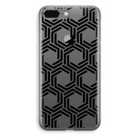 Geometrisch patroon: iPhone 8 Plus Transparant Hoesje