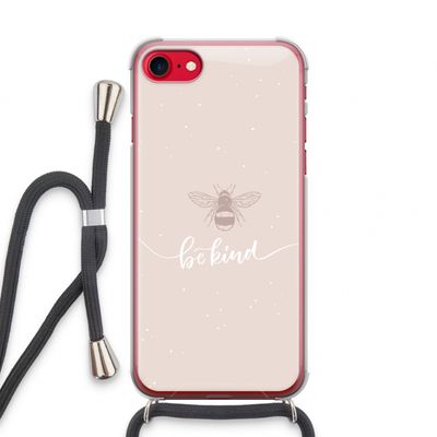 Be(e) kind: iPhone SE 2020 Transparant Hoesje met koord