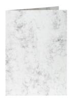 Correspondentiekaart papi dubbel a6 marmer grijs