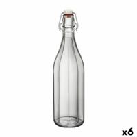 Fles Bormioli Rocco Oxford Transparant Glas 1 L (6 Stuks)