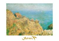 Kunstdruk Claude Monet - La casa dei doganieri 70x50cm