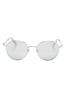 Moncler Eyewear lunettes de soleil Owlet à monture ronde - Argent