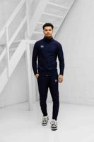 Under Armour Challenger Trainingspak Heren Donkerblauw - Maat M - Kleur: Donkerblauw | Soccerfanshop