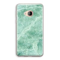 Groen marmer: HTC U Play Transparant Hoesje