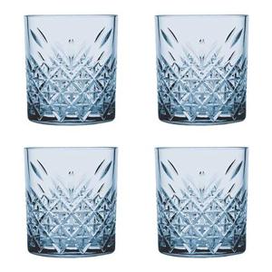 Pasabahce Waterglas Timeless 35.5 cl Blauw 4 stuks