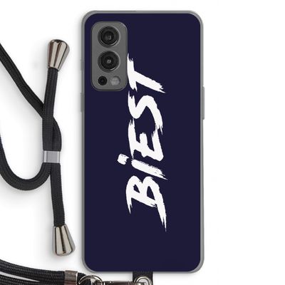 Biest: OnePlus Nord 2 5G Transparant Hoesje met koord