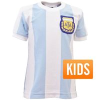 Argentinie Retro Voetbalshirt W.K. 1986 - Kinderen