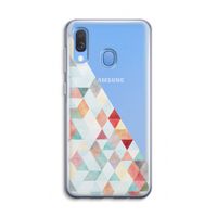 Gekleurde driehoekjes pastel: Samsung Galaxy A40 Transparant Hoesje Gekleurde driehoekjes pastel: Samsung Galaxy A40 Transparant Hoesje