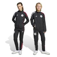 adidas Ajax Presentatie Trainingspak Full-Zip 2025-2026 Kids Zwart Wit Rood