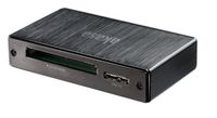 Akasa AK-CR-06BK geheugenkaartlezer USB 3.2 Gen 1 (3.1 Gen 1) - thumbnail