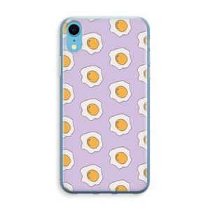 Bacon to my eggs #1: iPhone XR Transparant Hoesje