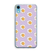 Bacon to my eggs #1: iPhone XR Transparant Hoesje Bacon to my eggs #1: iPhone XR Transparant Hoesje