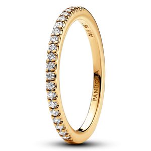 Pandora 162999C01 Ring Sparkling Band zilver-zirconia goudkleurig-wit