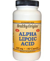 Alpha Lipoic Acid 600 mg (150 Capsules) - Healthy Origins - thumbnail