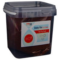 Vivani Baby Koivoer 1,2-1,5mm - Groei & Gezondheid Granulaat voor Jonge Koi - 1kg