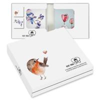 Kaartenmapje Petit Paris, Algemeen - Roodborstje 8 Stuks