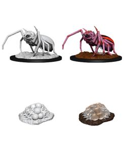 Diverse Dungeons and Dragons: Nolzur's Marvelous Miniatures - Giant Spider and Egg Clutch tabletop spel