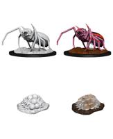 Diverse Dungeons and Dragons: Nolzur's Marvelous Miniatures - Giant Spider and Egg Clutch tabletop spel