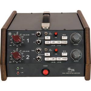 Heritage Audio Dual TableTop 73 tweekanaals microfoon voorversterker