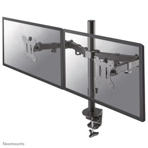 Neomounts FPMA-D550DBLACK Monitor-tafelbeugel 2-voudig 25,4 cm (10) - 81,3 cm (32) Zwart Zwenkbaar, Roteerbaar, Kantelbaar