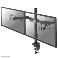 Neomounts FPMA-D550DBLACK Monitor-tafelbeugel 2-voudig 25,4 cm (10) - 81,3 cm (32) Zwart Zwenkbaar, Roteerbaar, Kantelbaar - thumbnail