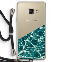 Weerkaatsing water: Samsung Galaxy A3 (2016) Transparant Hoesje met koord