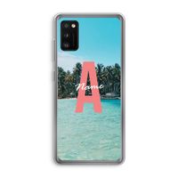 Pacific Dream: Samsung Galaxy A41 Transparant Hoesje