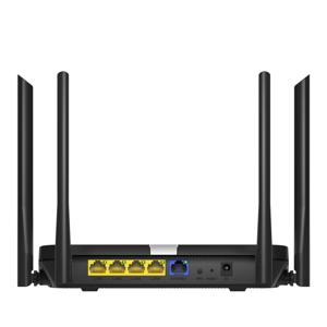 Cudy X6 draadloze router Gigabit Ethernet Dual-band (2.4 GHz / 5 GHz) Zwart