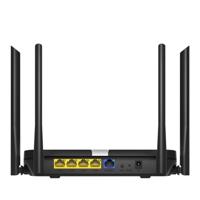 Cudy X6 draadloze router Gigabit Ethernet Dual-band (2.4 GHz / 5 GHz) Zwart - thumbnail