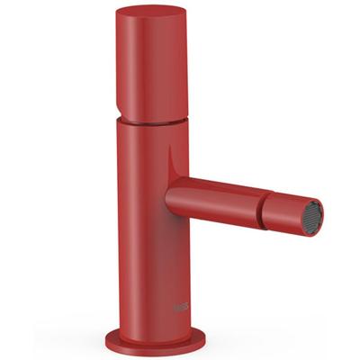 Bidetkraan Tres Study | Opbouw | Mengkraan | 1-knop | Rond | Rood