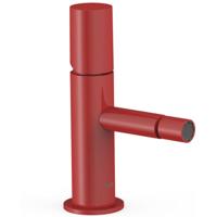 Bidetkraan Tres Study | Opbouw | Mengkraan | 1-knop | Rond | Rood
